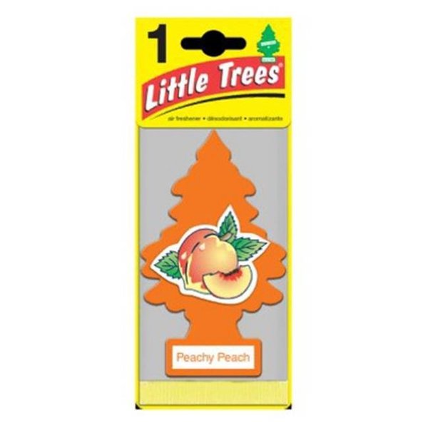 Car Freshner Car Freshner U1P-10319 Peachy Peach Little Tree Air Freshener; Pack Of 24 439539